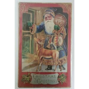 Christmas Greetings 16 x10 Ohio Wholesale Inc.Rustic Retro Metal Signs‎ 44698